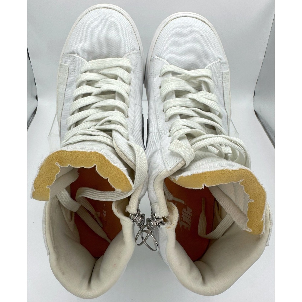 Nike Blazer Mid Rebel Summit White 2019 Womens Size 8.5 BQ4022-102 - Picture 5 of 8